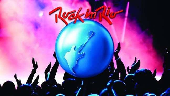 Logo do festival Rock in Rio.